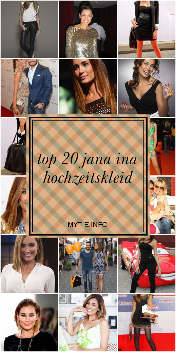 Top 20 Jana Ina Hochzeitskleid